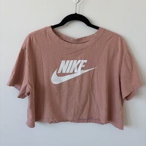 Nike Women's Mauve Crop Top